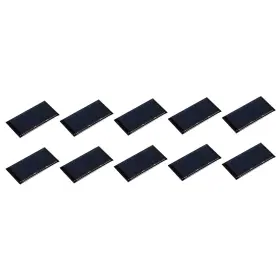 0.24w Duefixing 617662694005 Pack Of 10 Mini Solar Panel Cell 1.5v 160ma 60mm X 30mm For Diy Project