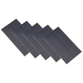 Duefixing 714998434760 5pcs 1w 5v Small Solar Panel Module Diy For Phone Toys Charger