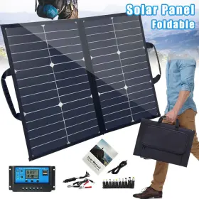 100w Duoerlan 972911761223 Foldable Solar Panel Charger For Portable Power Stations Generator