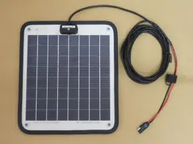 Duravolt 781904655885 Marine Solar Panel Battery Charger Now 10.0 Watt. Maintainer