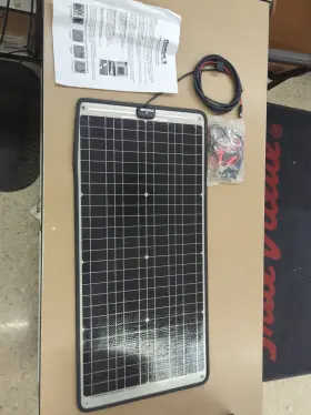 Dv35 Duravolt Indestructible Solar - Model Dv35/48 Marine 35 Watt For 48v Battery
