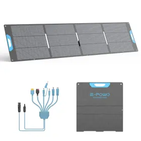 Ca-whf-ep-002 E-powo 220w Portable Solar Panel Foldable 220 Watt 26v Charger For Power Stat