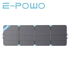 Ep-sp-003 E-powo Solar Panels 400 Watt Bifacial Etfe High Efficiency Ip68 Waterproof For Backup