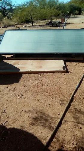 Ep-40 Earth Sun Solar Hot Water Panel By With Extras