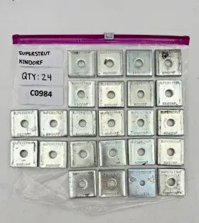 Ab241 Eaton Thomas And Betts Square Washers - Lot Of 24