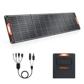 200w Ebl 761344694200 Grecell Solar Panel Foldable Off-grid For Power Station Rv Outdoor Camping
