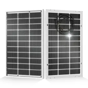 Eco-worthy 726084418646 200 Watt Bifacial Solar Panel 2pcs 100 12 Volt Monocrystalline S