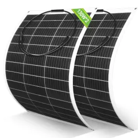 Eco-worthy 810127131323 Waterproof Monocrystalline Lightweight Solar Panel 2pcs 130 Watt 260