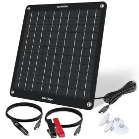 Eco-worthy 810127131552 Upgraded 5w Solar Car Battery And Trickle 12v Maintainer Charger Monocr
