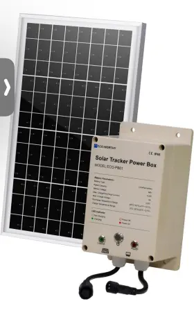 Am-l03zzdyh-1 Eco-worthy Power Box For Solar Tracker System Ip65 Waterproof 10w Monocrystalline