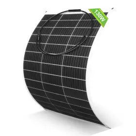 L02am130w18v-1 Eco-worthy 130w Watt Flexible Semi Solar Panel Kit For Rv Marine 12v Battery
