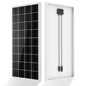 L02m100-1 Eco-worthy 100 W Solar Panel 12 Volt Monocrystalline High Efficiency Module Rv Marine Boat
