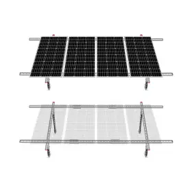 L03spbzjtz-1 Eco-worthy Adjustable Multi-pieces Solar Panel Mounting Brackets Kit System F