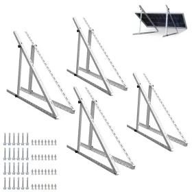 L03tynsjzj4-4 Eco-worthy 4 Sets 45inch Adjustable Solar Panel Tilt Mount Brackets With Foldable L