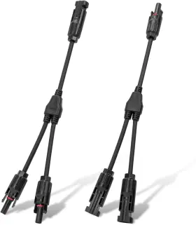 L03ymc4-1 Eco-worthy Solar Connectors Y Branch Parallel Pv Adapter Cable Wire Plug For Panel