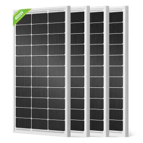 Us-l02m100-b-4 Eco-worthy 400w Solar Panels 4pcs 100 Watt 12 Volt Monocrystalline Panel Module For