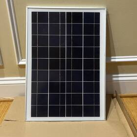 Eco-worthy X0015hm7rr Eco-worthy 25w Watt 12v Solar Panel Battery Charging Home Rv Plscdesc