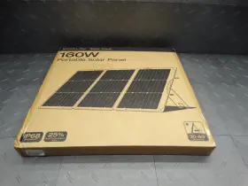 257-6511fl Ecoflow 160w Portable Solar Panel Foldable Ip68 For Delta River Power Station