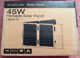 5018201004 Ecoflow 45w Portable Solar Panel Type-c Foldable Compact Made For River Series