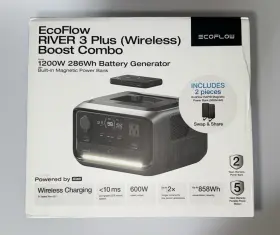 5900990066 Ecoflow Brand New Special Edition River 3 Plus Wireless Combo 2 Power Banks