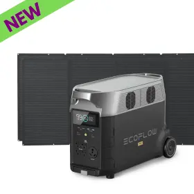 400w Ecoflow 842783111951 Delta Pro Portable Power Station With Qty 2 Solar Panels