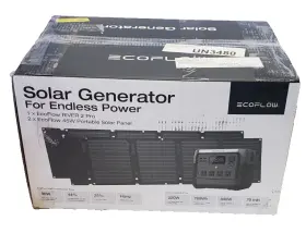 Ecoflow 842783150097 Solar Generator River 2 Pro 45w Portable Panel New Open Box