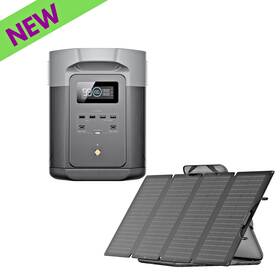 Ecoflow D2m-us-160w-f Qty 2 Delta Max Portable Power Station With 160w Solar Panel