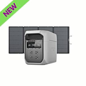 Ecoflow D3mp-400w Delta 3 Max Plus Portable Power Station With A 400w Solar Panel