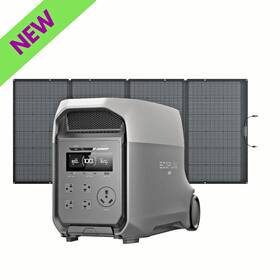 Ecoflow D3u-400w Delta 3 Ultra Portable Power Station With A 400w Solar Panel Kit