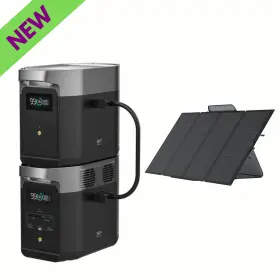 Delta2-400w Ecoflow Zmr330eb Qty 2 Delta Station One 400w Solar Panel Extra Bat