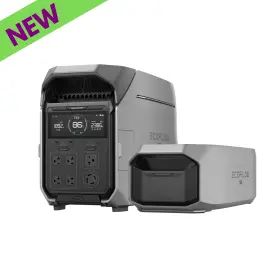 Ecoflow Dp3 Eb Delta Pro 3 With Smart Extra Battery Led Display Portable Power Solution