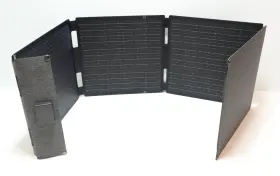 Ef-fold-p060-dt Ecoflow 60w Portable Solar Panel Type-c Gray