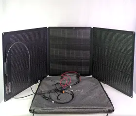 Ef-fold-p160-04 Ecoflow 160w Portable Solar Panel Water And Dust Proof Ip68