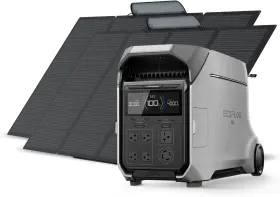 2x400w Ecoflow Efd521 Ef Solar Generator 4096wh Delta Pro 3 With Portable Panels 120/2