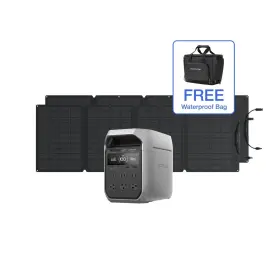 Efdelta3p-110w2 Ecoflow Delta 3 Plus Portable Power Station Qty 2 110w Solar Panel