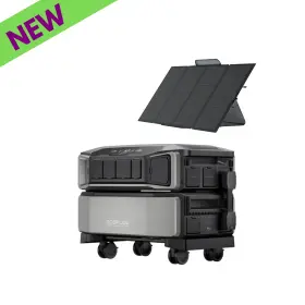 Efdpu-bp-400w-us Ecoflow Delta Pro Ultra Inverter Battery 400w Portable Solar Panel Online Ups