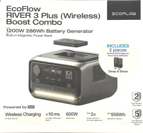 Efpb503-5k-p Ecoflow River 3 Plus Wireless Boost Combo