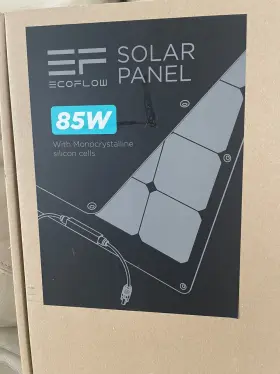 Efsolar85n Ecoflow 85w Rigid Solar Panel
