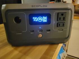 Ecoflow Pv160w River 2 Max Solar Generator - Black