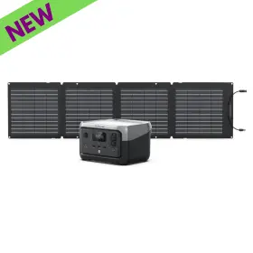 River2-110-1-us Ecoflow River 2 Generator One 110w Portable Durable Solar Panel Lfp 256wh