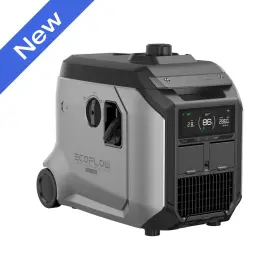 Sg4000 Ecoflow 3200w Dc Fast Charging Dual Fuel Smart Generator With Lpg Gas Support