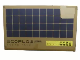 Solar220w-bp Ecoflow Ef 220watt Bifacial Foldable Solar Panel Waterproof Ip68 And Durable