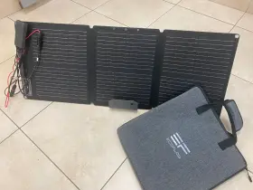 Solar60w Ecoflow 60w Portable Solar Panel Water Proof With Carry Case