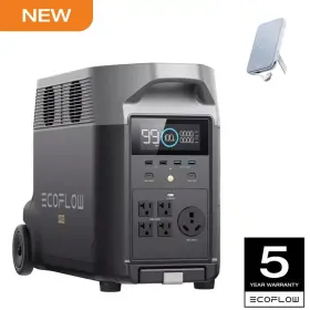 Tmr500-ms430-us Ecoflow Delta Pro 3600w Portable Power Station With One 220w Solar Panel