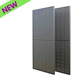 Ecoflow Zptsp300 Qty 2 400w Rigid Solar Panels All Black Waterproof High Efficiency New