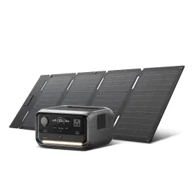 Ef Ecoflow 842783143563 Solar Generator River 3 Plus With 45w Panel 286wh Portable
