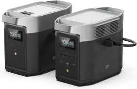 Delta2 Ef Ecoflow Efd330 Portable Power Station With Smart Extra Battery Expand Capaci