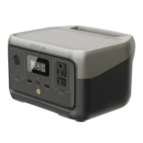 Efr600 Ef Ecoflow Portable Power Station River 2 256wh Lifepo4 Battery/ 1 Hour Fast Charging