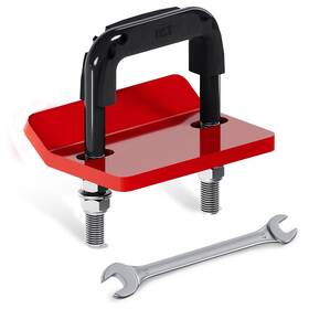 Eilxmag 1pc-hitch-tightner-b/r Hitch Stabilizer - Heavy Duty Anti-rattle For 2 Inch With Rubber