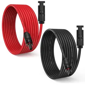 1a4219111123 Electop Solar Extension Cable Wire 10 Feet 10awg Panel With Weatherproof